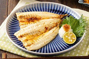 長崎県産　真鯛と焼きねぎのお味噌汁
