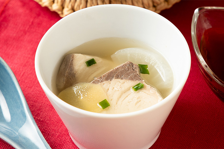 大分県産　津久見ブリと大根の中華煮込みスープ
