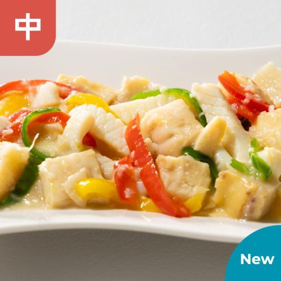 【再登場】青森県産 アカイカと筍の塩味炒め