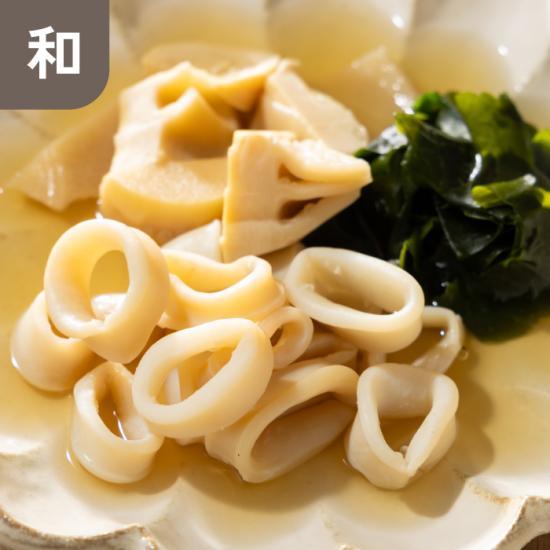 福島県産 やりいかの若竹煮