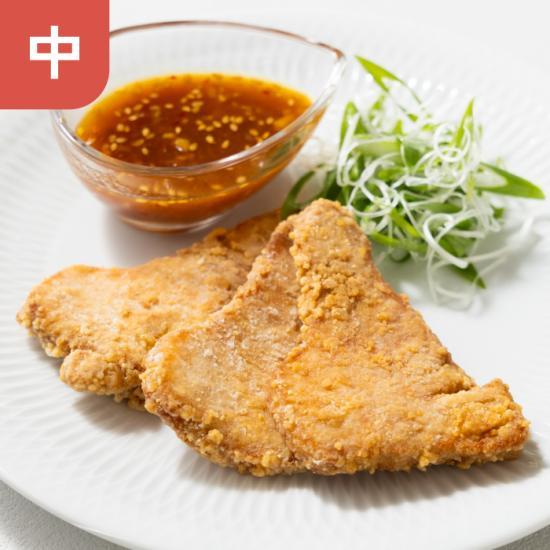 静岡県産 ビンチョウマグロの台湾唐揚げ 油淋ソース