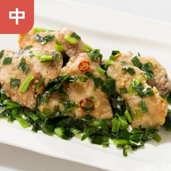 静岡県産 カツオのレバニラ風中華炒め