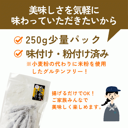 【サブスク契約者だけの優待価格販売】福島県産 めひかりの唐揚げ（米粉）