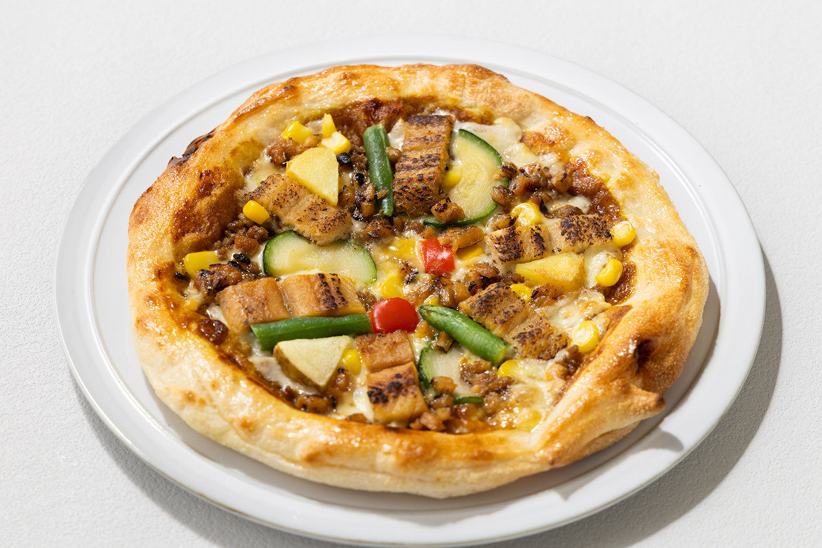 島根県大田市産 天然大あなごのカレーピザ