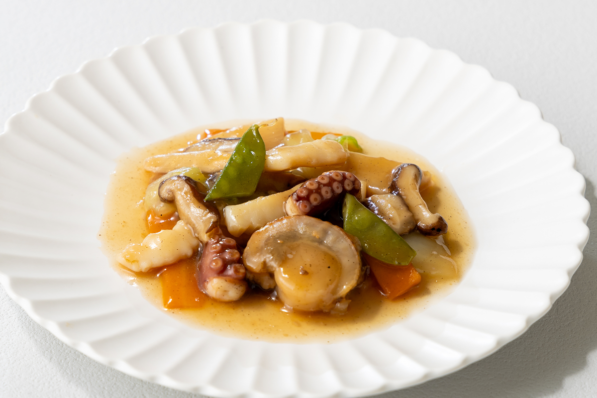 ボンキッシュの海鮮八宝菜