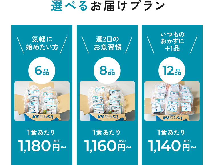 選べるお届けプラン